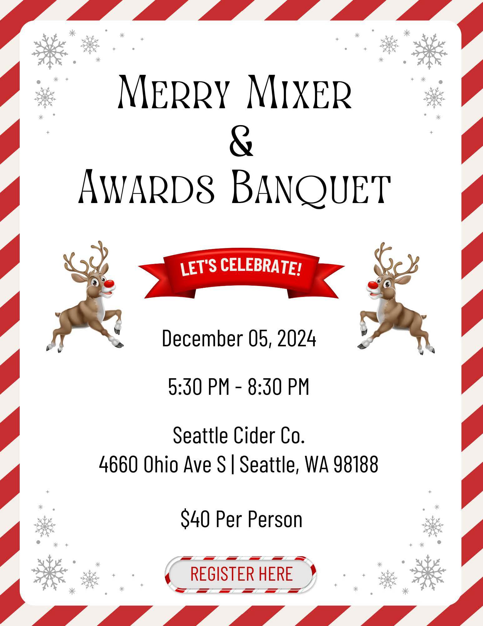 Dec. 5th Mixer & Awards