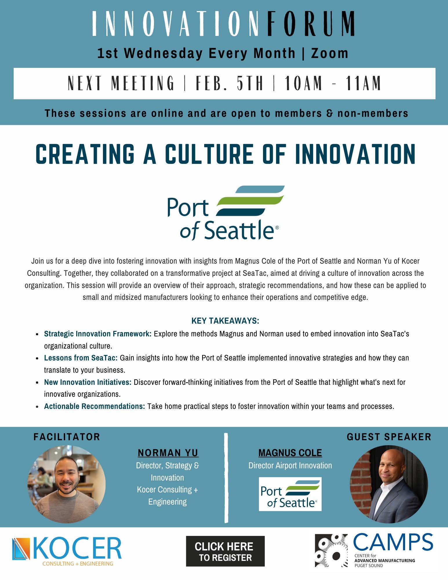 February Innovation Forum - Image